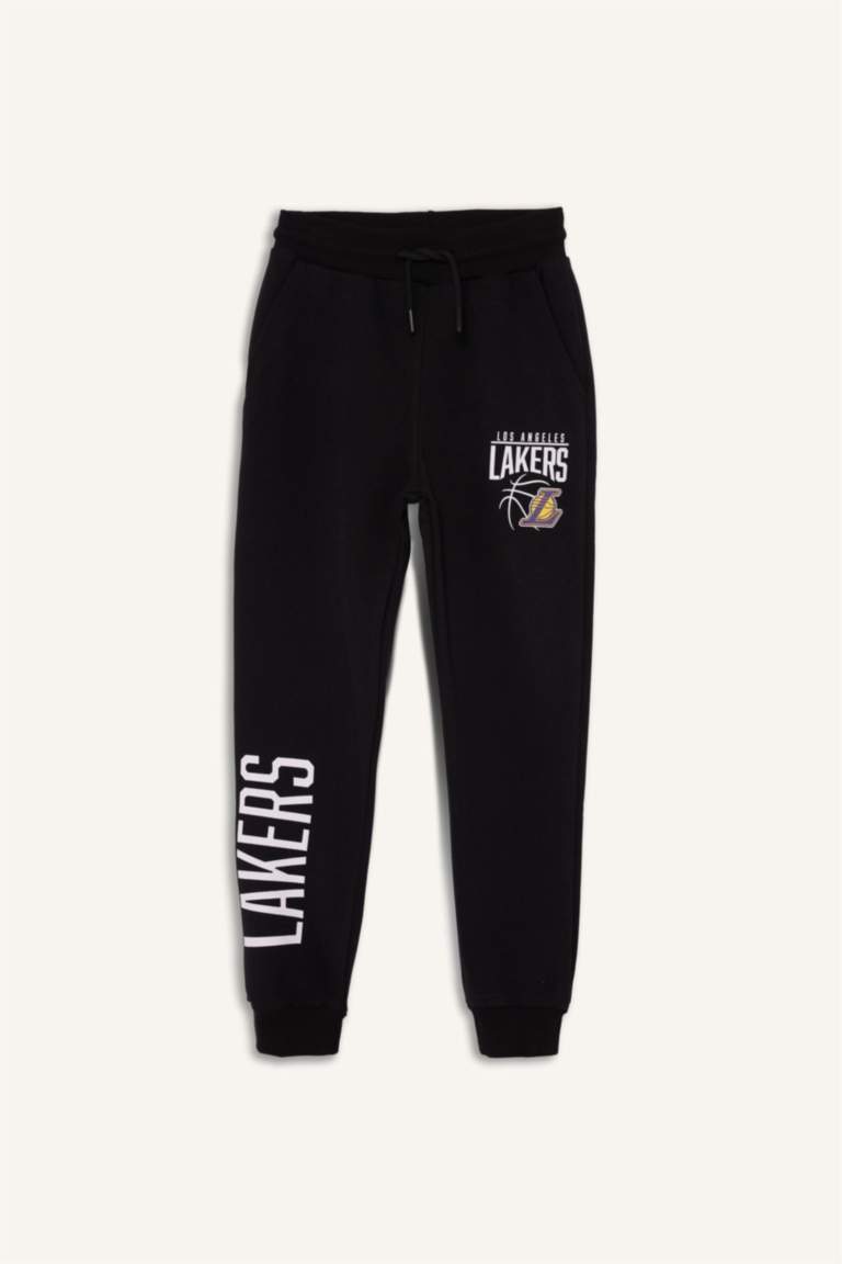 Boy NBA Los Angeles Lakers Elastic Waist Jogger Sweatpants