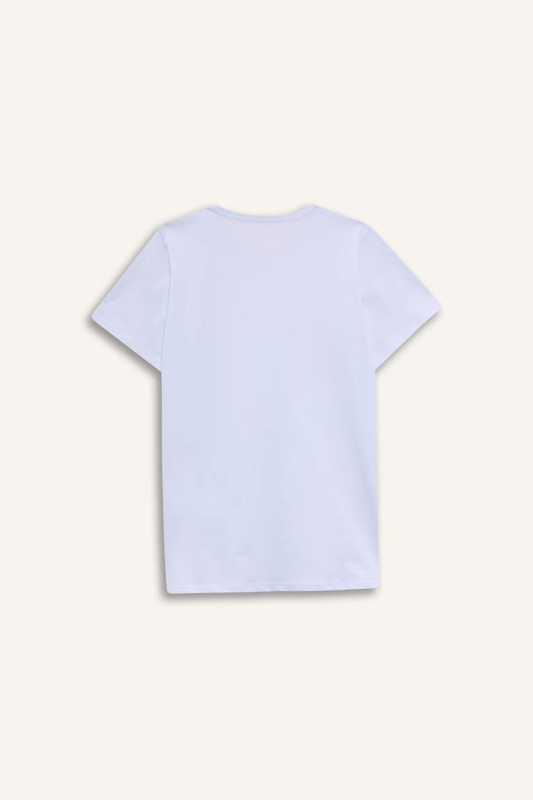 Erkek Çocuk Regular Fit Bisiklet Yaka Üst