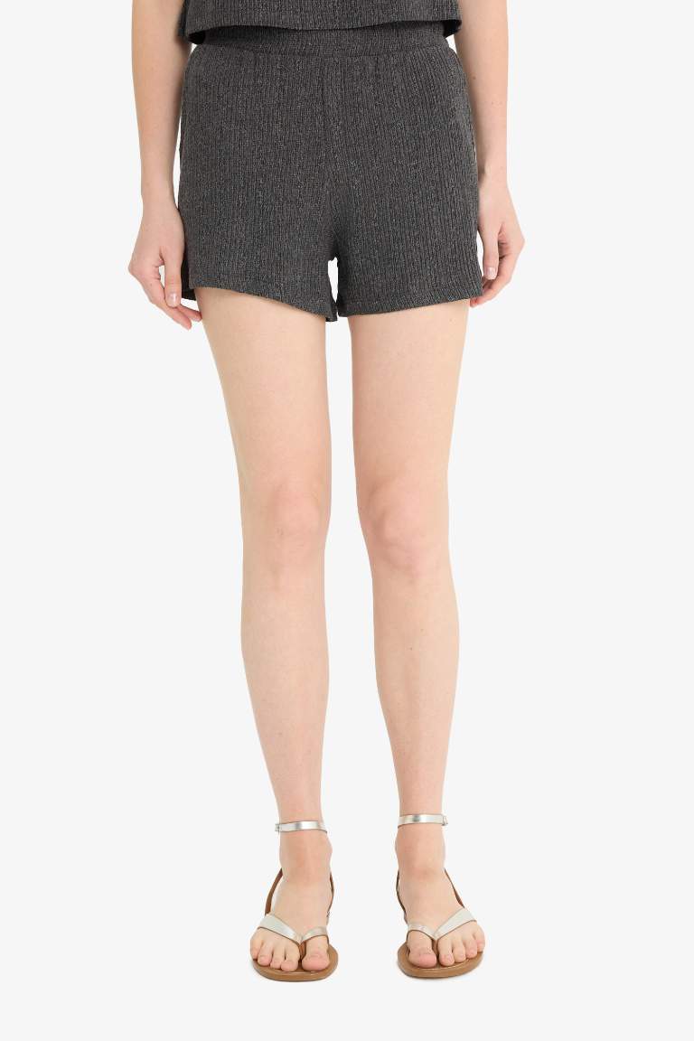 Regular Fit Bürümcük Short