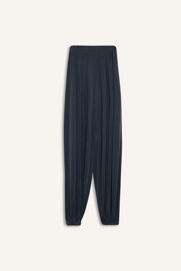 DeFactoFit Oversize Geniş Kalıp Standart Boy Modal Pantolon