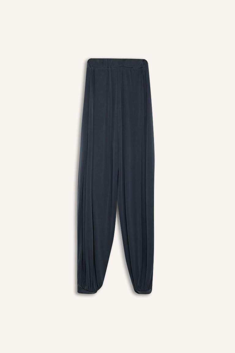 DeFactoFit Oversize Geniş Kalıp Standart Boy Modal Pantolon