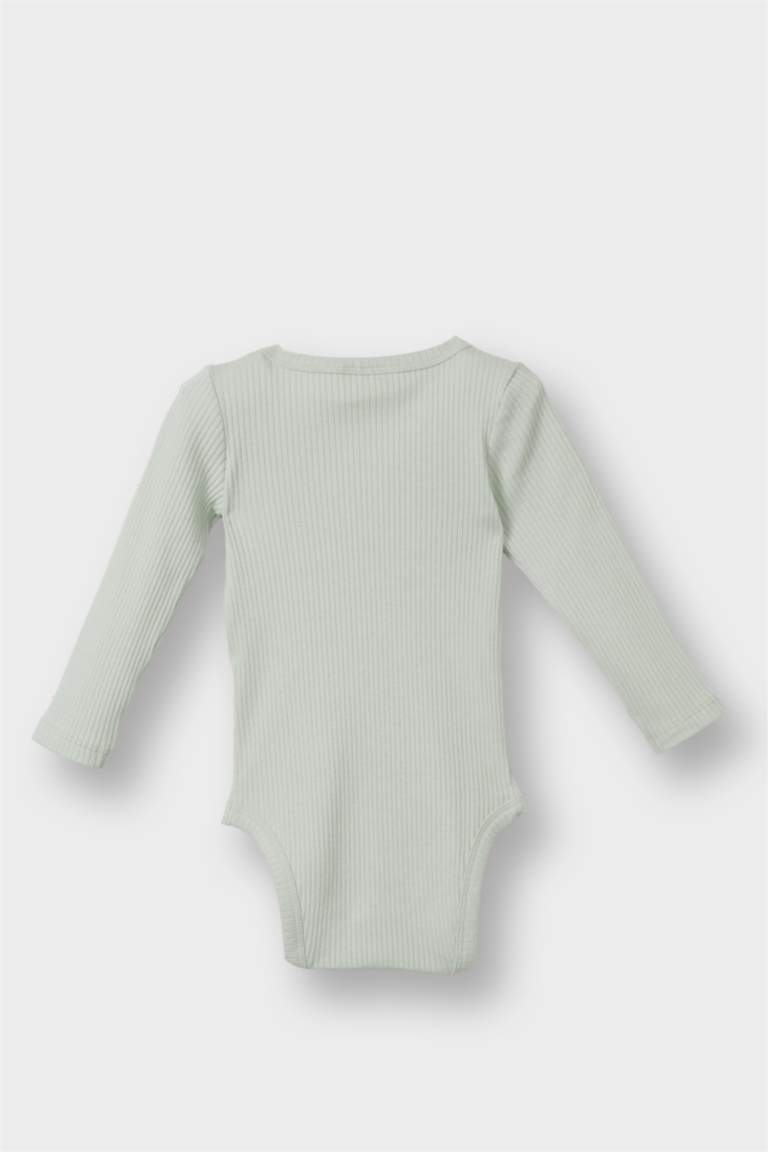 Baby Boy 2 piece Long Sleeve Long Sleeve Snap Body
