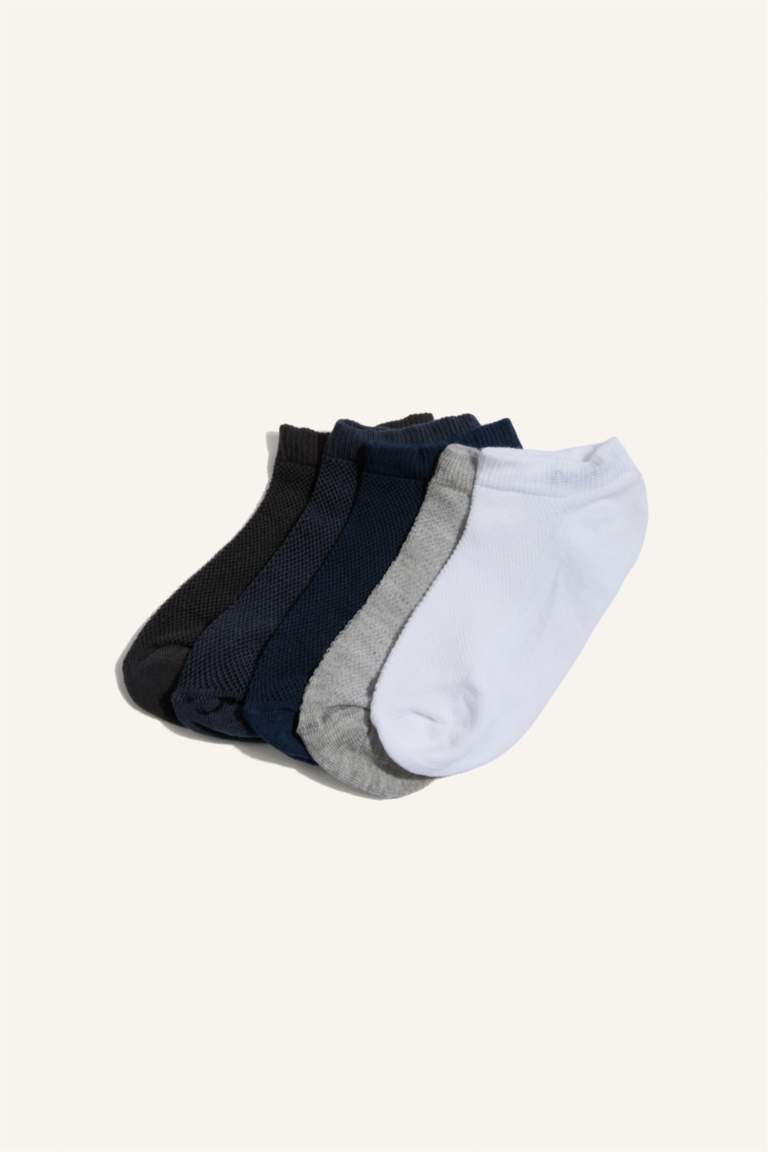 Boy Basic 5 Piece Short Socks