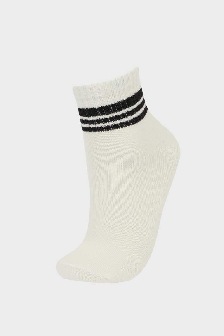 شرابات قصيرة اولادي قطن - 5 قطع