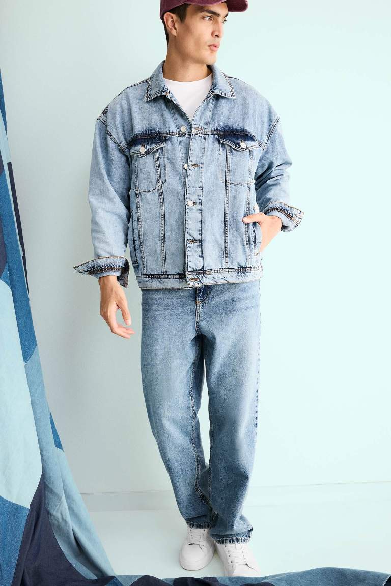 Oversize Fit Denim Jacket