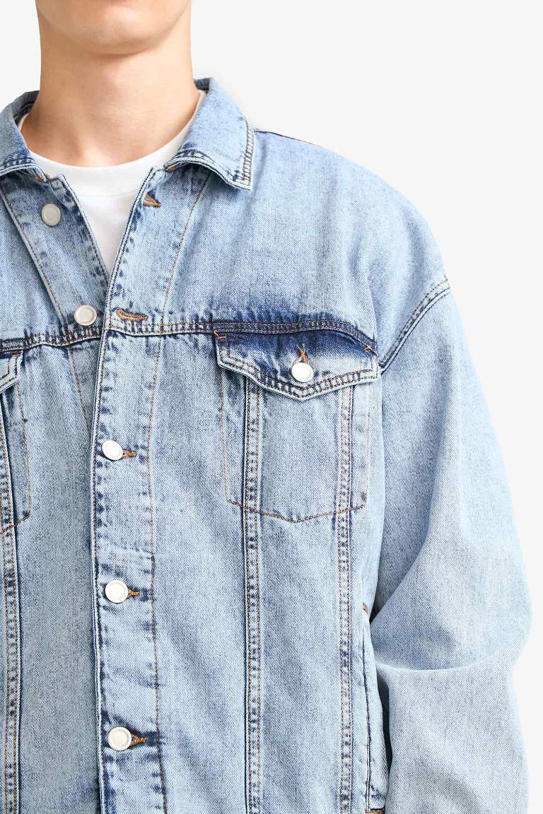 Oversize Fit Denim Jacket