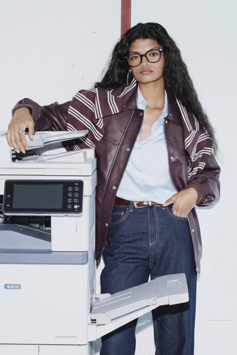 Dad Fit Faux Leather Faux Leather Jacket