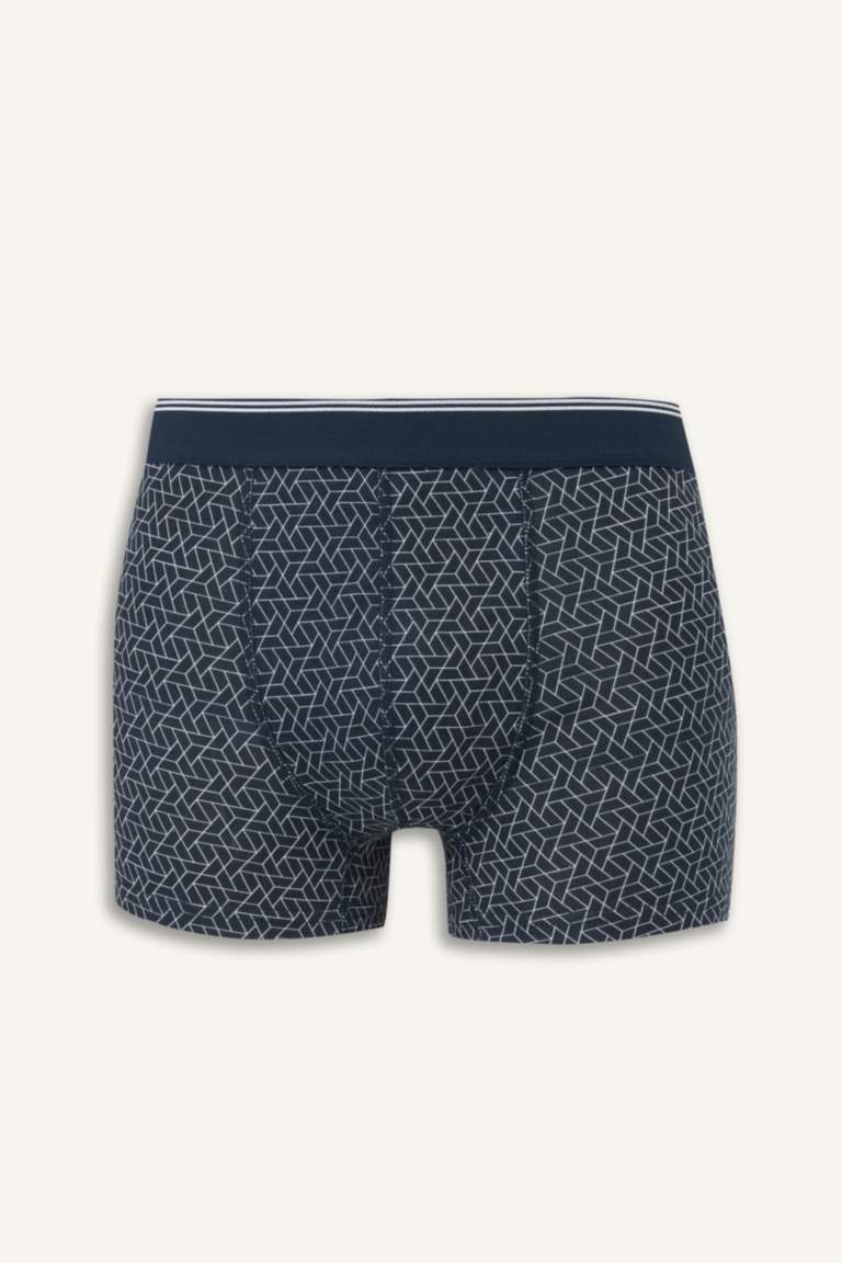 بوكسر مطبوع قصة عادية - 3 قطع