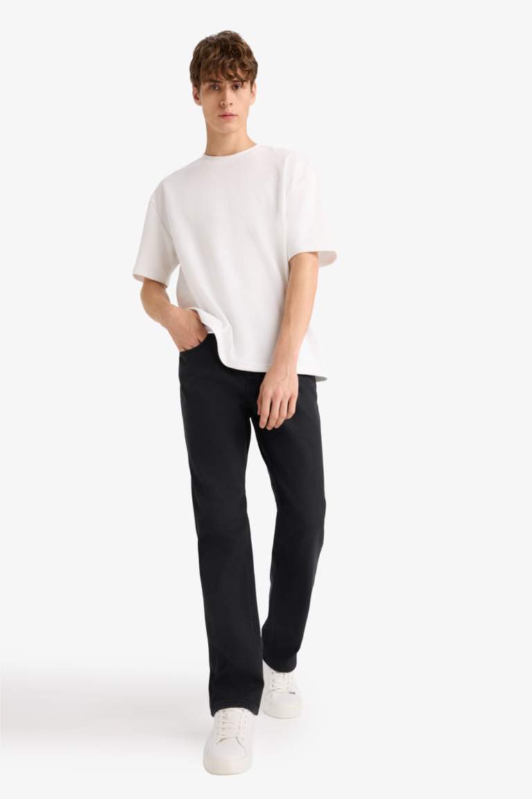 Diago Comfort Fit High Waist Wide Leg Jeans