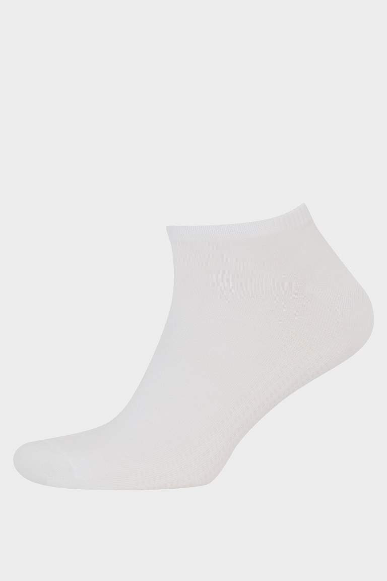 Erkek Dikişsiz 5'li Bambu Patik Çorap