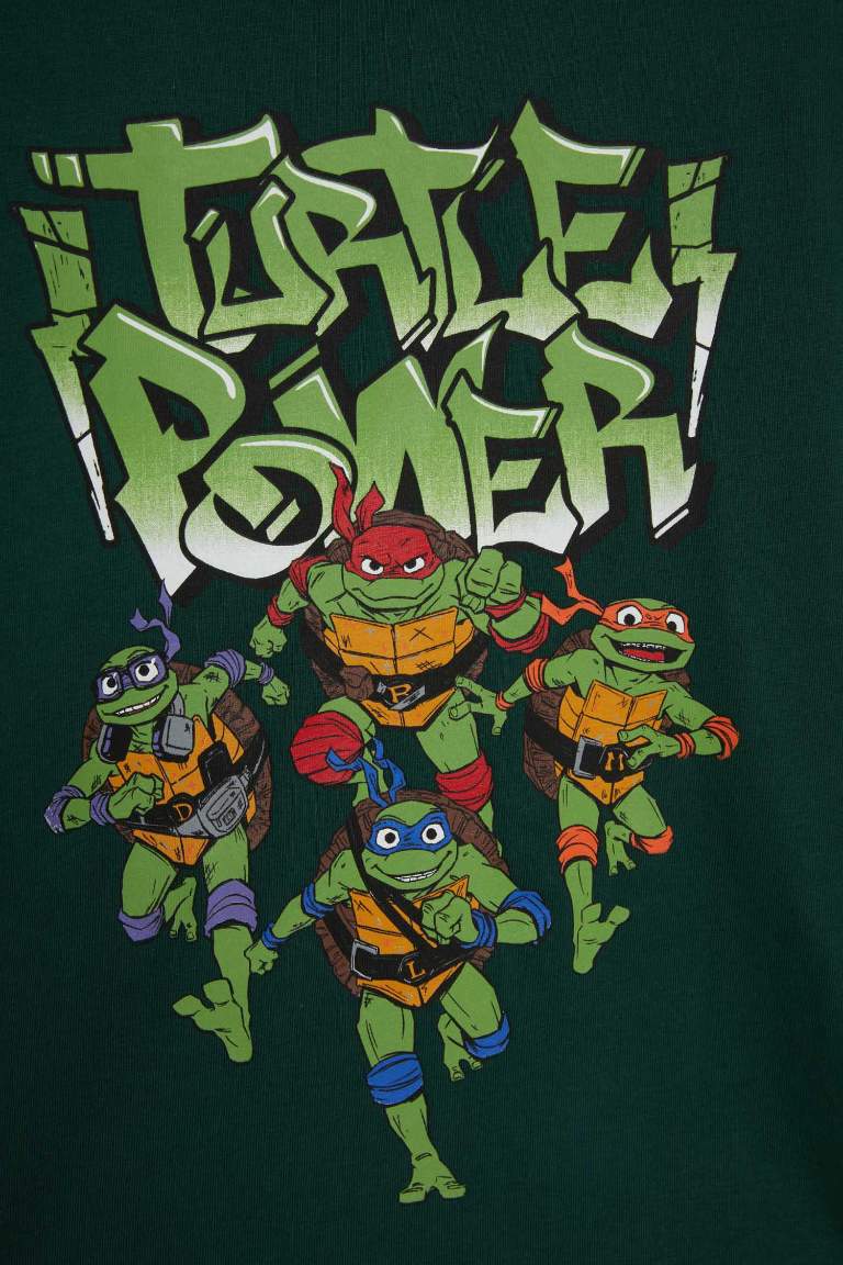 Мальчики длинный рукав футболка с героями Teenage Mutant Ninja Turtles: Mutant Mayhem