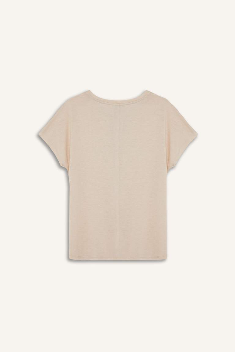 Regular Fit Crew Neck Printed T-Shirt