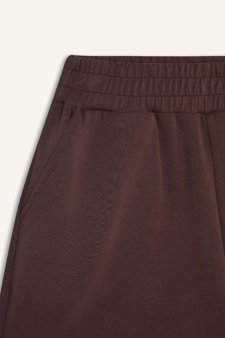 DeFactoFit Standart Fit Kısa Paça Modal Şort