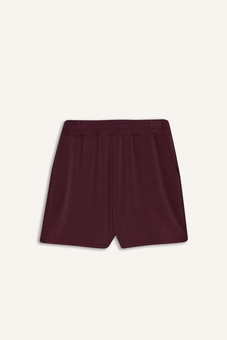 DeFactoFit Standart Fit Kısa Paça Modal Şort