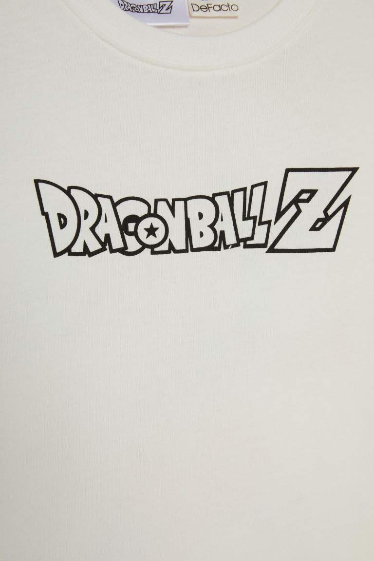 Футболка с круглым вырезом и длинным рукавом для мальчиков с принтом Dragon Ball
