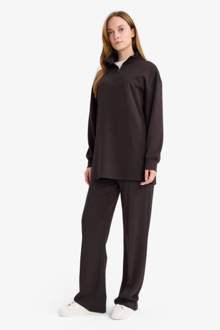 Regular Fit Beli Lastikli Eşofman Altı