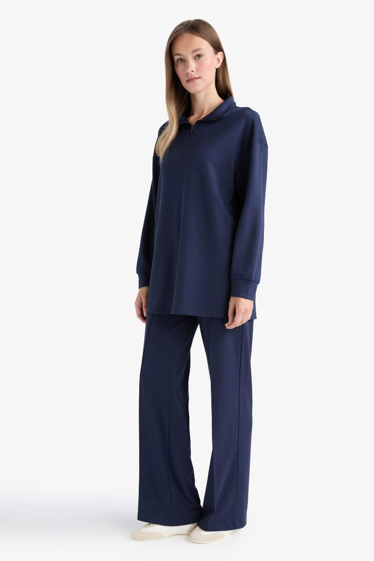 Regular Fit Beli Lastikli Eşofman Altı