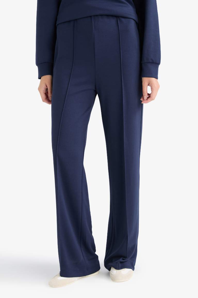Regular Fit Beli Lastikli Eşofman Altı