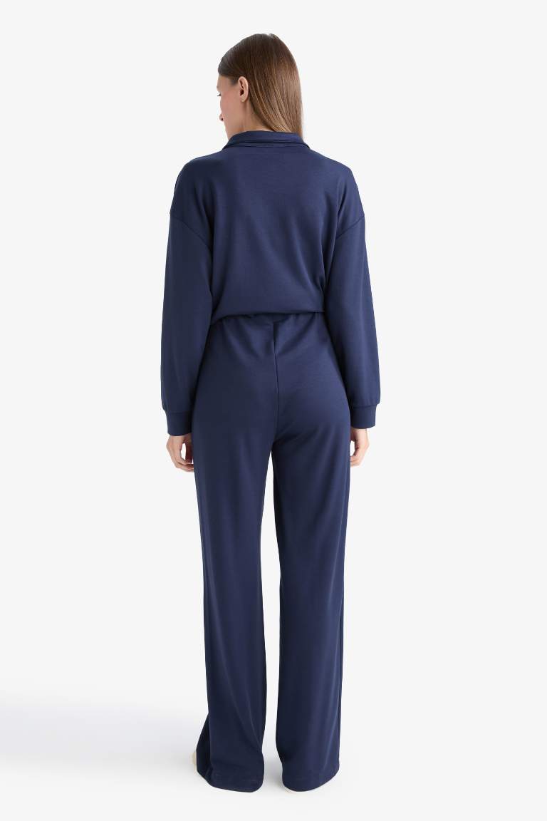 Regular Fit Beli Lastikli Eşofman Altı