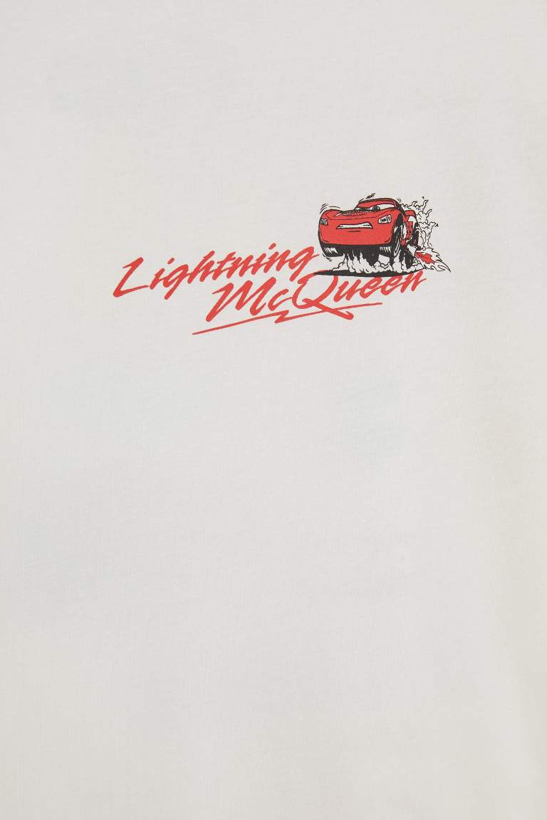 Cars Oversize Fit Printed Short Sleeve T-Shirt