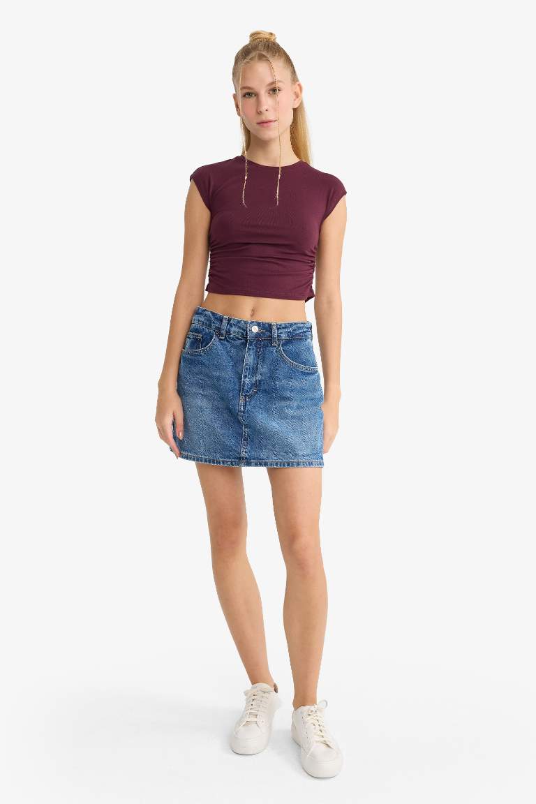 Fitted Modal Short Sleeve T-Shirt