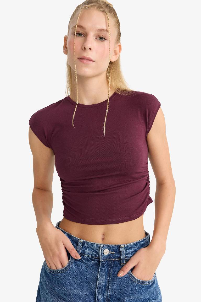 Fitted Modal Short Sleeve T-Shirt