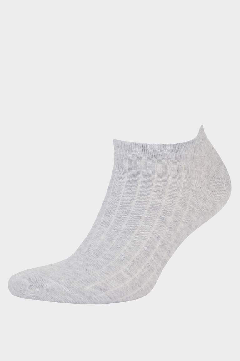 Erkek 5'li Pamuklu Patik Çorap