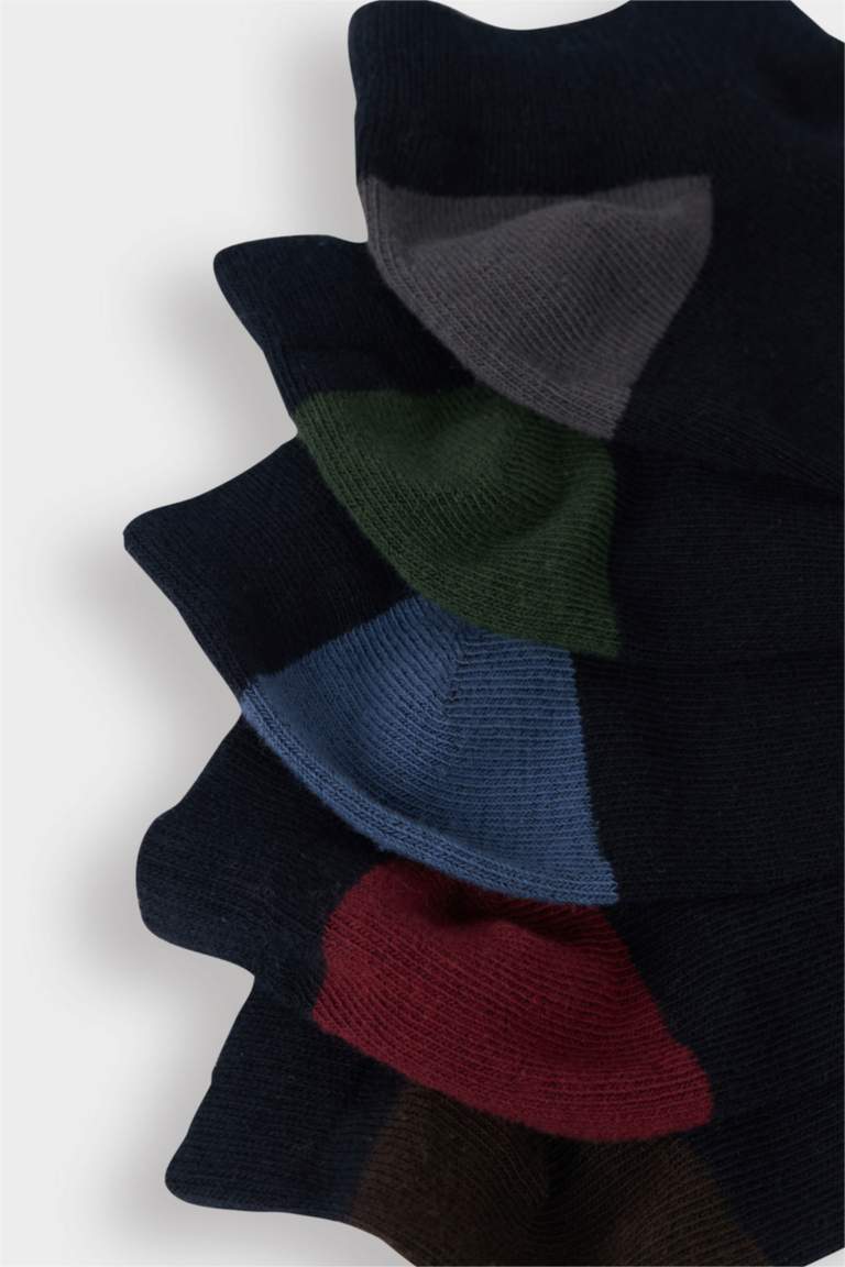 Lot de 5 paires de Chaussettes courtes en coton pour homme