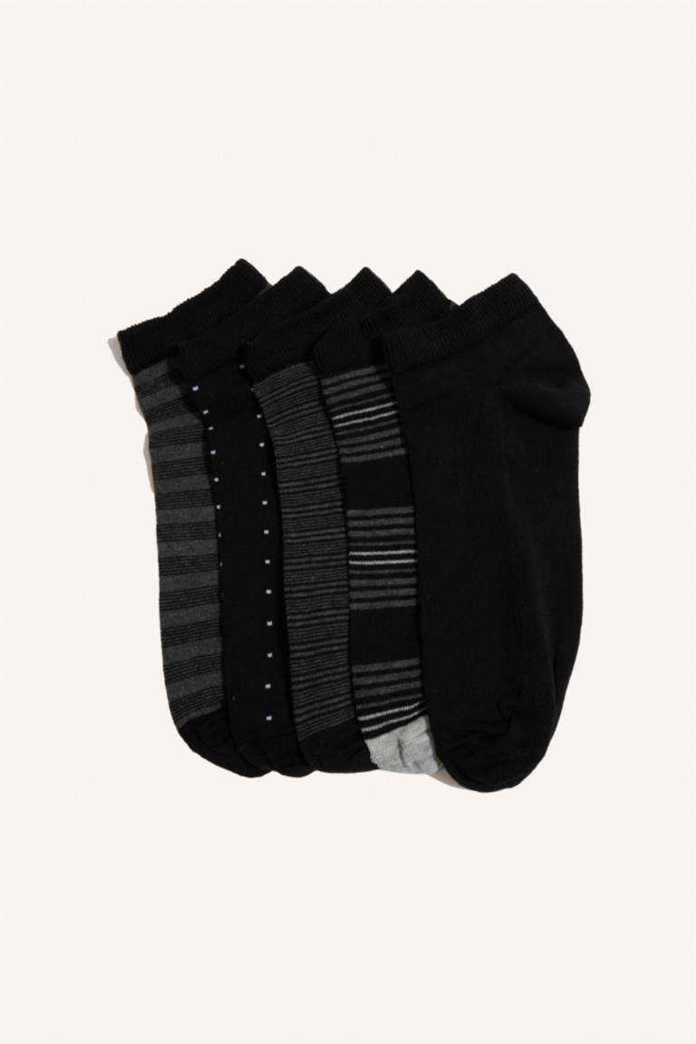 Boy 5 Piece Cotton Ankle Socks