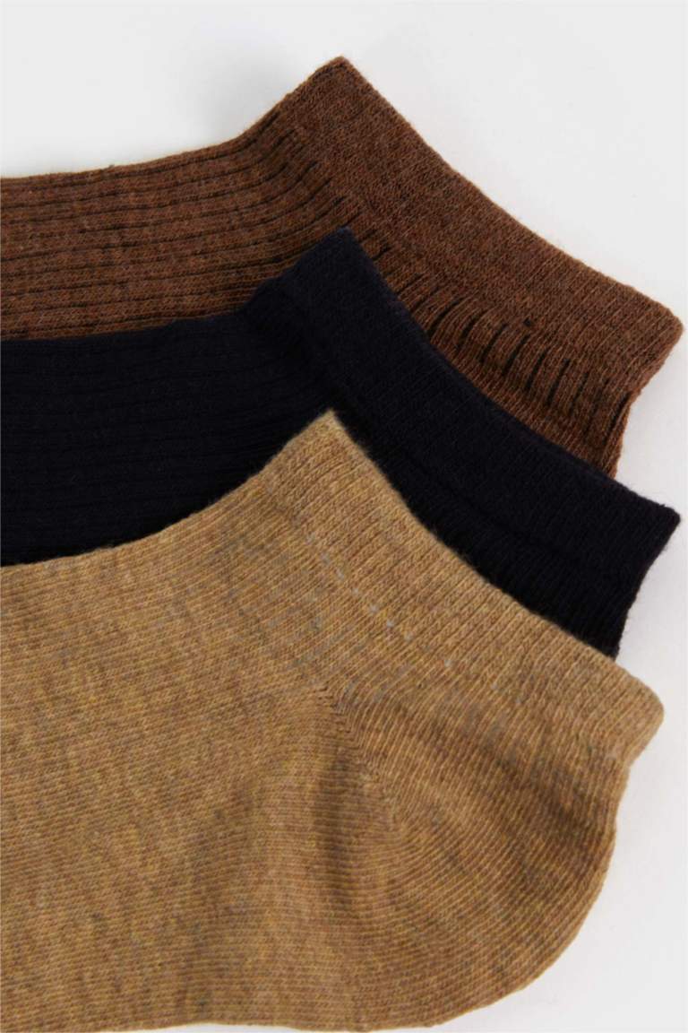 Man 3 Piece Short Cotton Socks