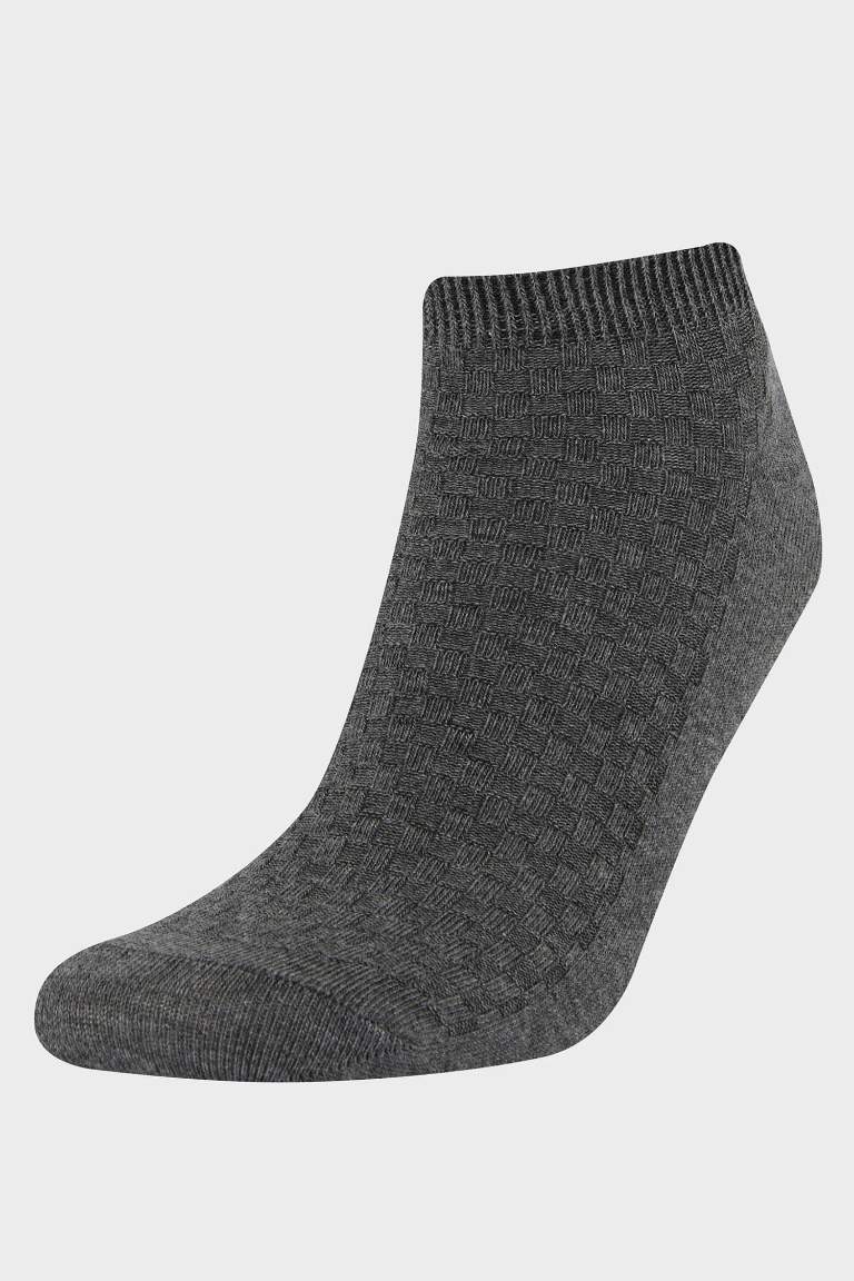 Lot de 5 paires de Chaussettes courtes en coton pour homme