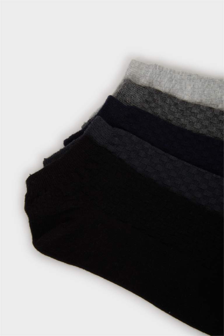 Lot de 5 paires de Chaussettes courtes en coton pour homme