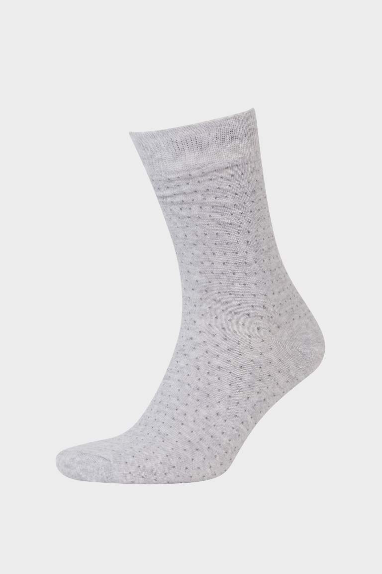 Boy 5 Piece Cotton Long Socks