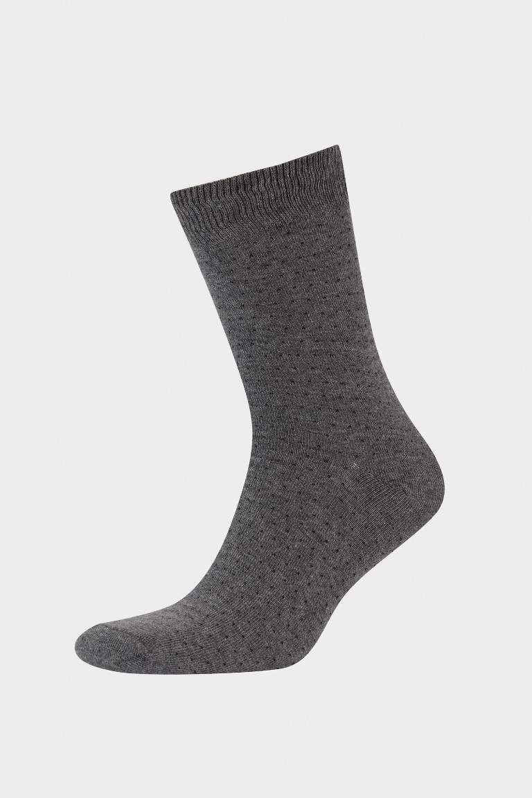 Boy 5 Piece Cotton Long Socks