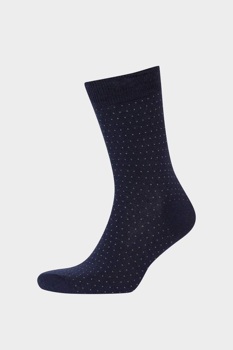 Boy 5 Piece Cotton Long Socks