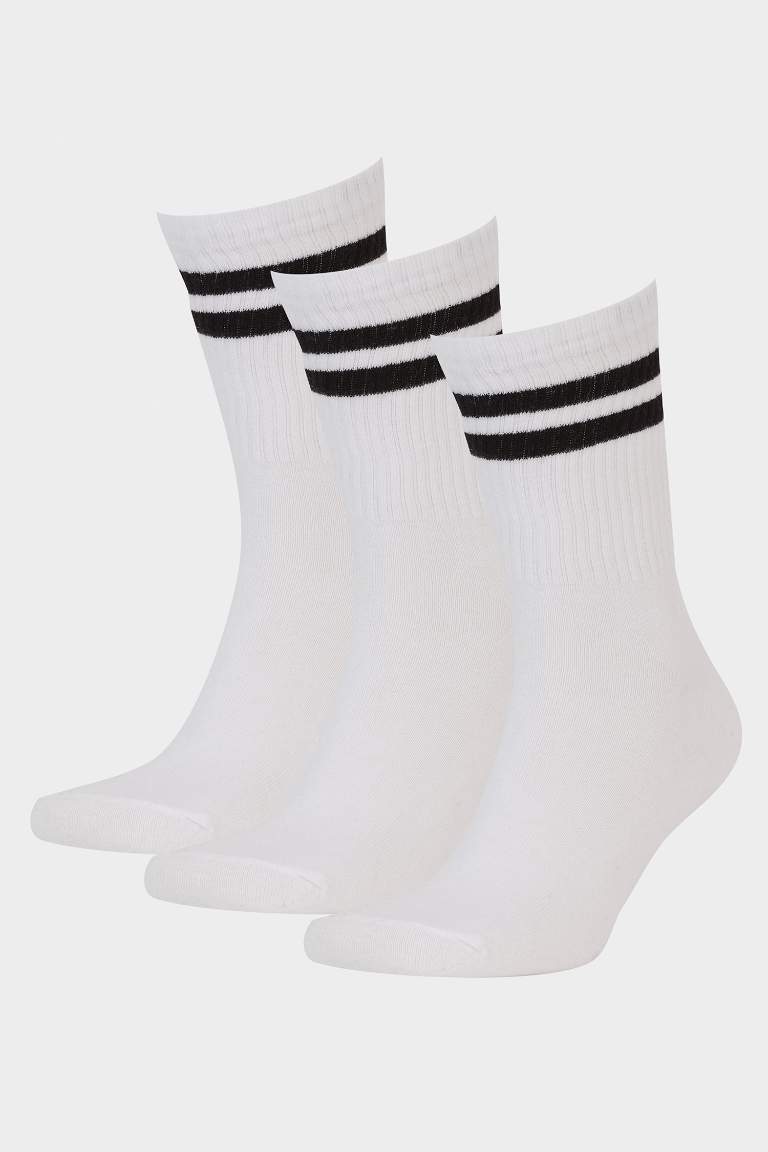 Man 3 Piece Long Cotton Socks
