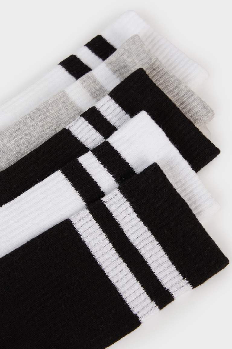 شرابات طويلة قطن رجالي - 5 قطع