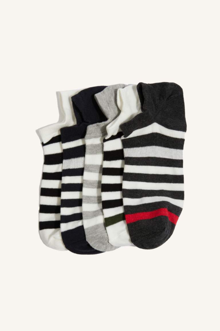 Lot de 5 paires de Chaussettes sneaker en coton pour homme