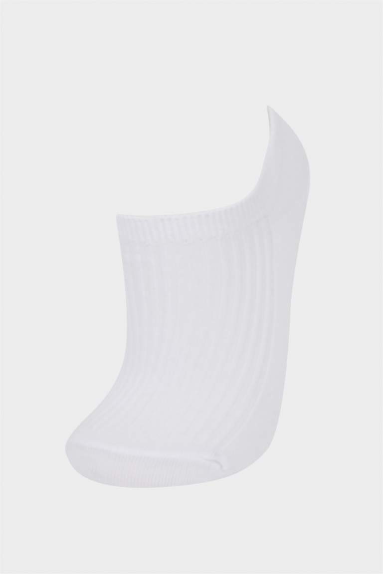 Woman 5 Piece Cotton Step Socks