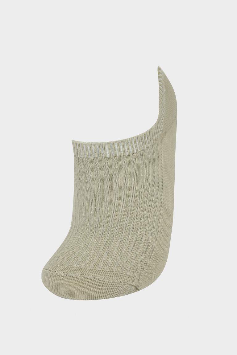 Woman 5 Piece Cotton Step Socks