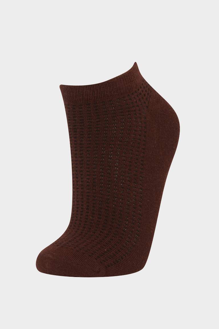 Woman 5 Piece Cotton Ankle Socks