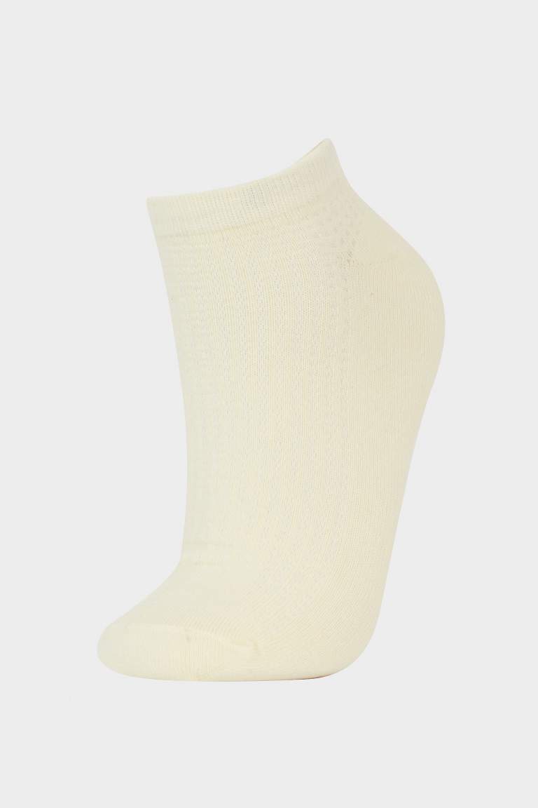 Woman 5 Piece Cotton Ankle Socks