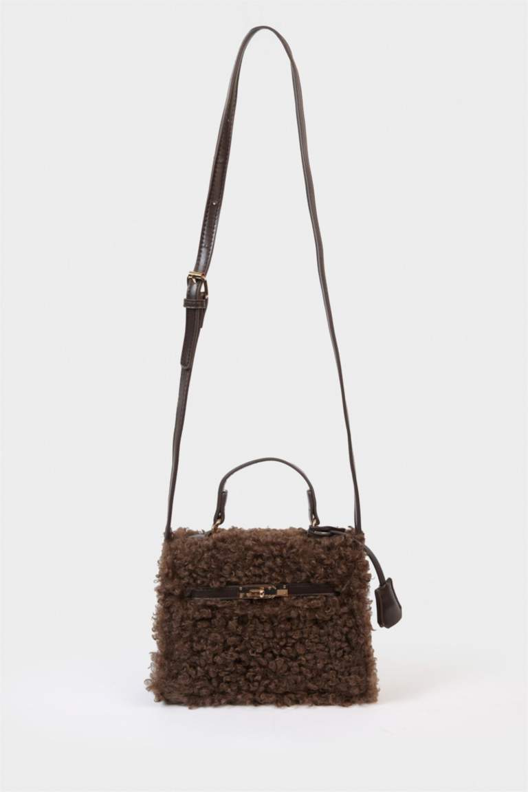 Kadın Pelüş El Çantası