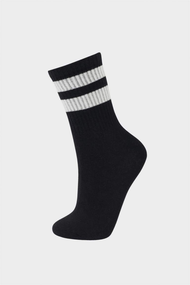 Woman 3 Piece Cotton Long sock