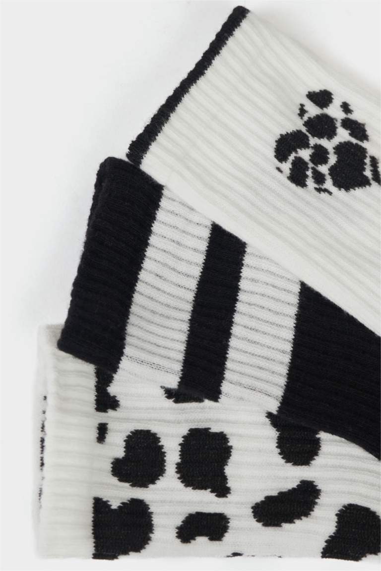 Woman 3 Piece Cotton Long sock