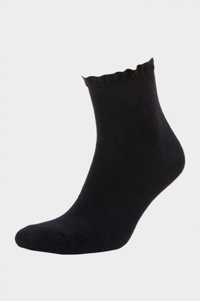 جوارب قطن نسائية قصيرة - قطعتين