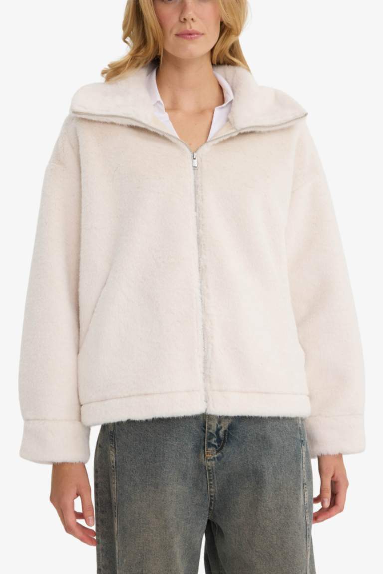 Regular Fit Искусственный мех Искусственный мех