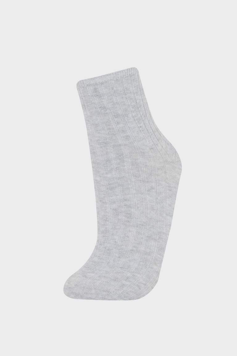 Woman 5 Piece Cotton Ankle Socks
