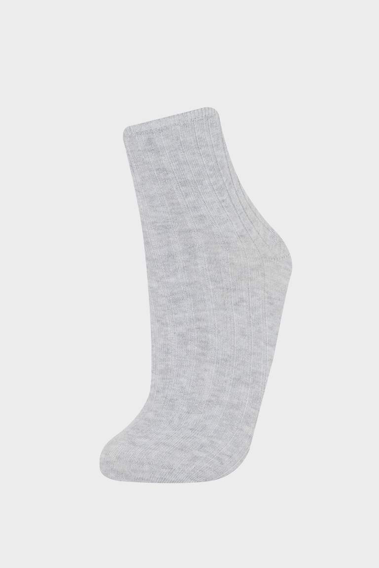 Woman 5 Piece Cotton Ankle Socks