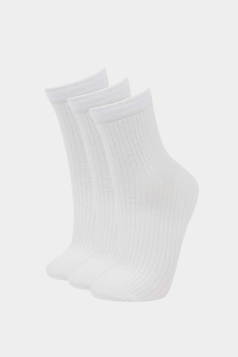 Woman 3 Piece Cotton Ankle Socks